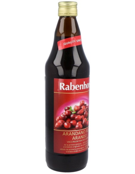 Rabenhorst Zumo De Arandano Rojo Americano 750Ml
