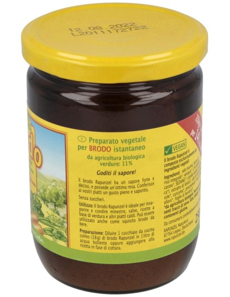 Caldo De Verduras Brodo 250Gr. Bio Vegan