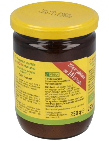 Caldo De Verduras Brodo 250Gr. Bio Vegan