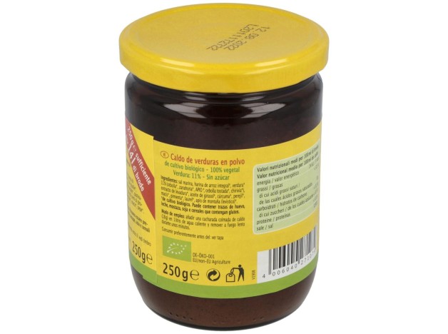 Caldo De Verduras Brodo 250Gr. Bio Vegan