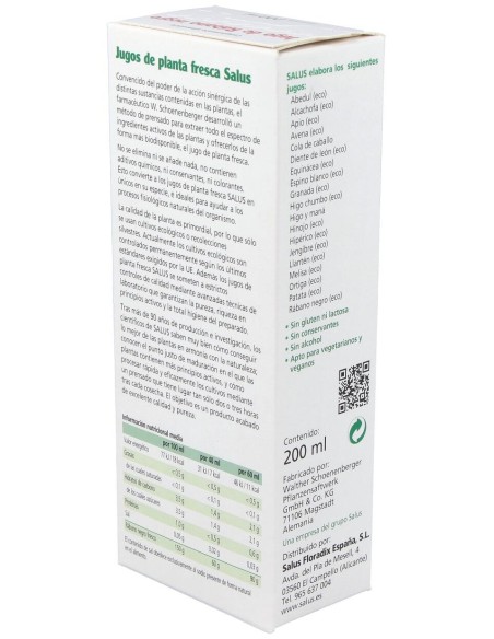 Jugo De Rabano Negro 200Ml. Schoenenberger