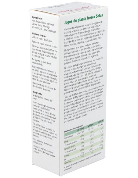 Jugo De Llanten 200Ml. Schoenenberger