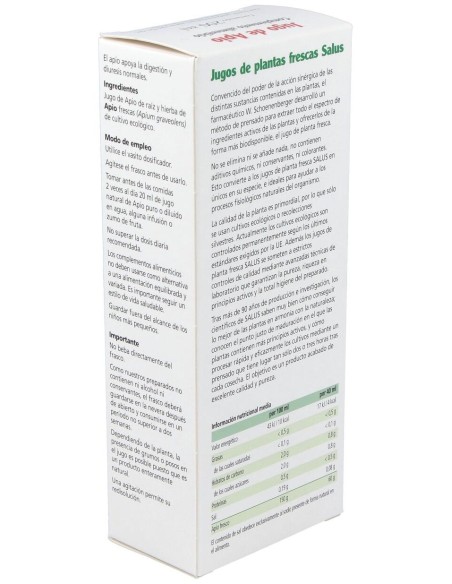 Jugo De Apio 200Ml. Schoenenberger