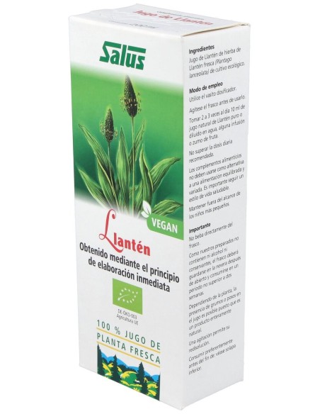 Jugo De Llanten 200Ml. Schoenenberger