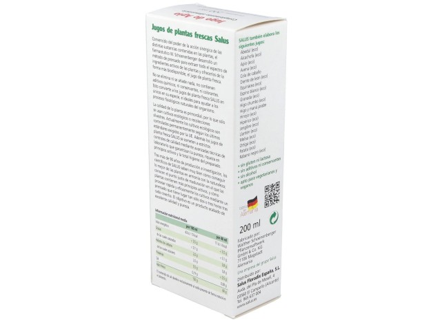 Jugo De Apio 200Ml. Schoenenberger