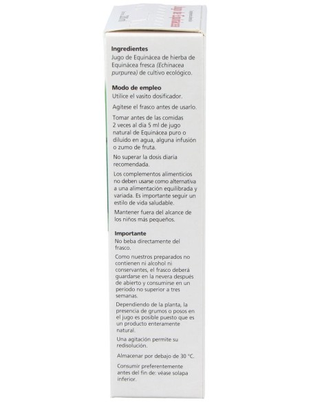 Jugo De Echinacea 200Ml. Schoenenberger
