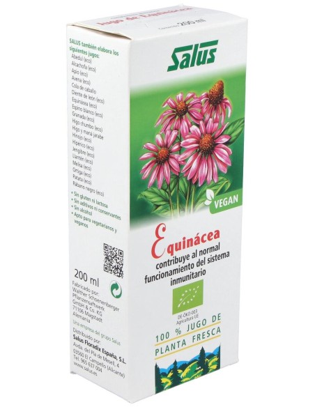 Jugo De Echinacea 200Ml. Schoenenberger