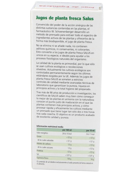 Jugo De Echinacea 200Ml. Schoenenberger