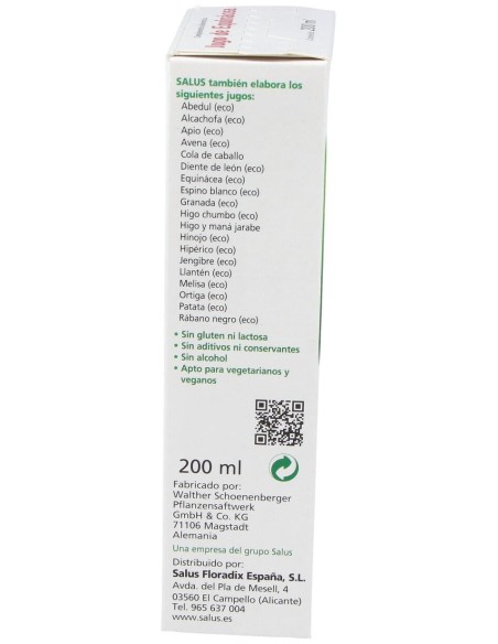 Jugo De Echinacea 200Ml. Schoenenberger