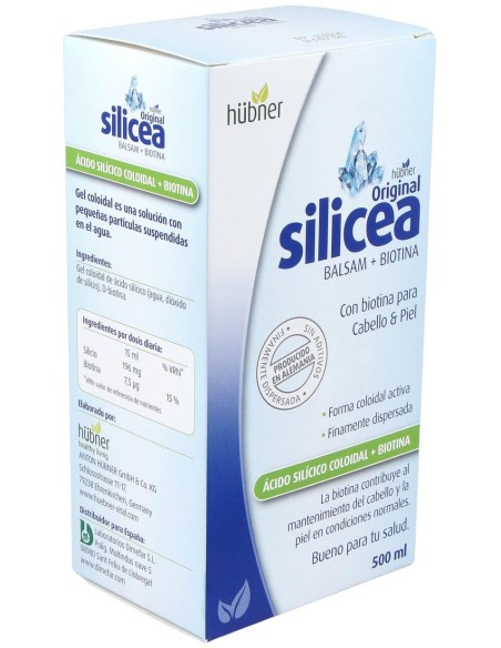 Hübner Silicea Balsam + Biotina 500Ml
