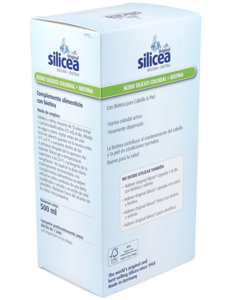 Hübner Silicea Balsam + Biotina 500Ml