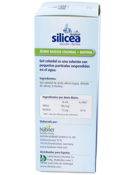 Hübner Silicea Balsam + Biotina 500Ml