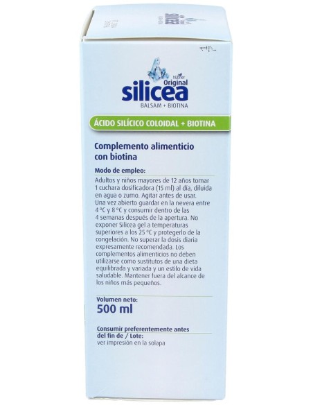 Hübner Silicea Balsam + Biotina 500Ml
