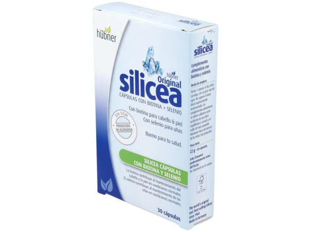 Hübner Silicea + Biotina + Selenio 30 Cáps.