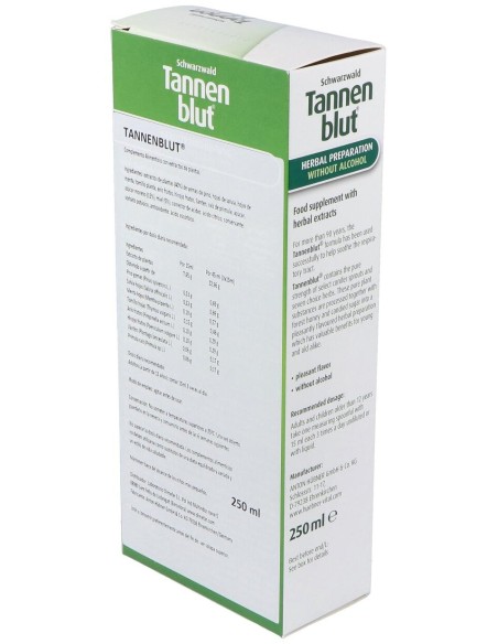 Tannenblut Bronquial Jarabe 250Ml.