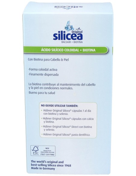 Hübner Silicea Balsam + Biotina 500Ml