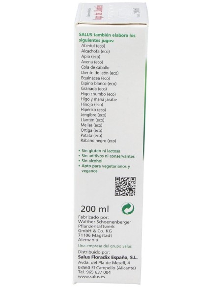 Jugo De Llanten 200Ml. Schoenenberger