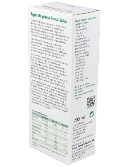 Jugo De Llanten 200Ml. Schoenenberger