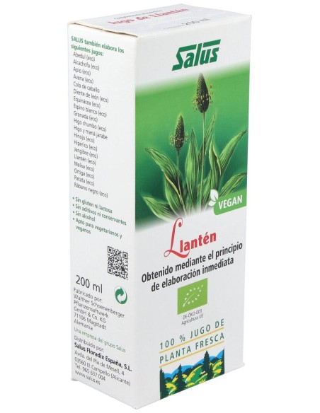 Jugo De Llanten 200Ml. Schoenenberger