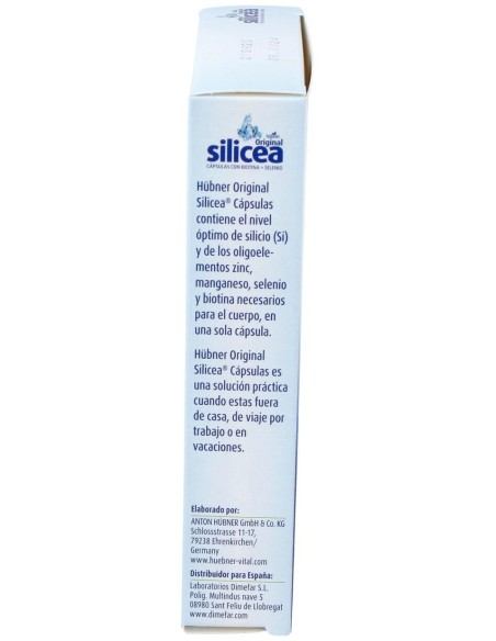 Hübner Silicea + Biotina + Selenio 30 Cáps.