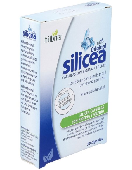 Hübner Silicea + Biotina + Selenio 30 Cáps.