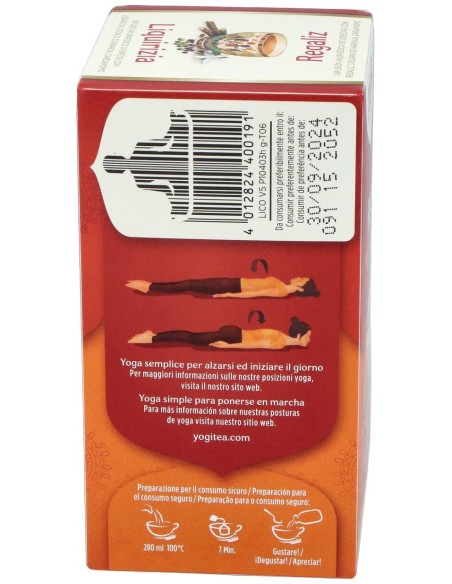 Yogi Tea Regaliz 17Infusiones