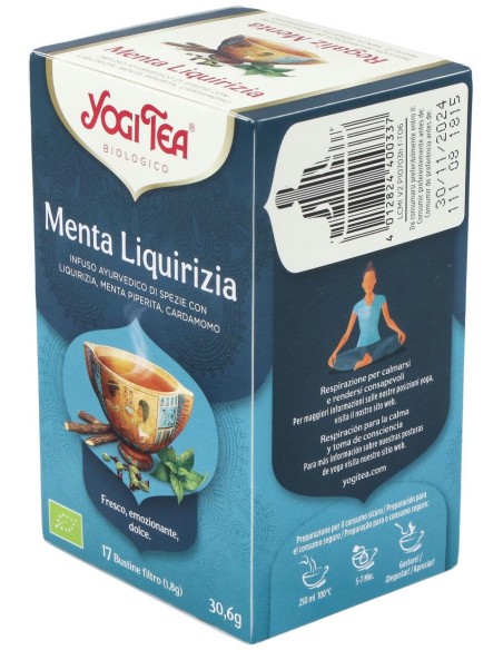 Yogi Tea Regaliz Y Menta 17Infusiones