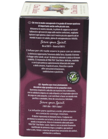 Yogi Tea Chai Dulce 17Infusiones