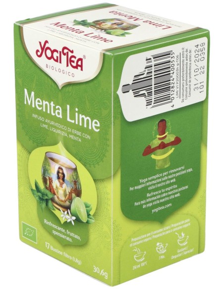 Yogi Tea Menta Y Lima 17Infusiones