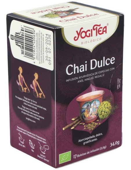Yogi Tea Chai Dulce 17Infusiones