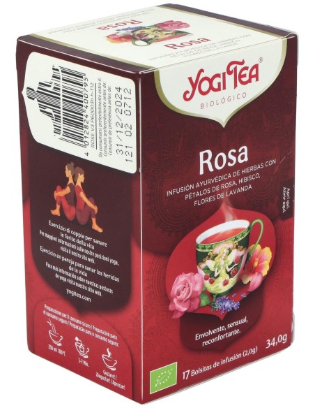 Yogi Tea Rosa 17Infusiones