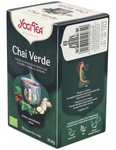 Yogi Tea Chai Verde 17Infusiones