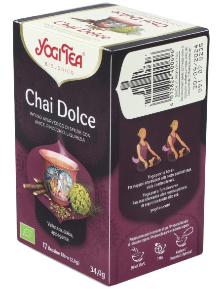 Yogi Tea Chai Dulce 17Infusiones
