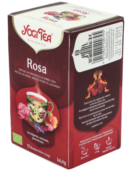 Yogi Tea Rosa 17Infusiones