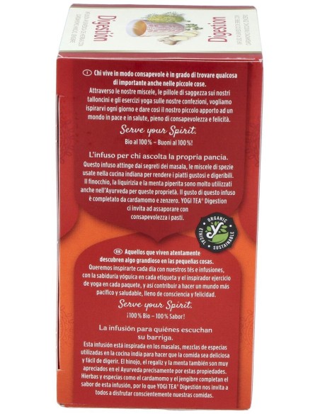 Yogi Tea Digestion 17Infusiones