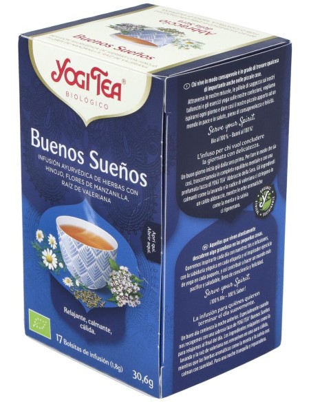 Yogi Tea Buenos Sueños 17Infusiones