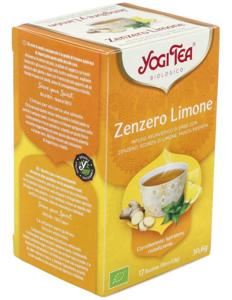 Yogi Tea Jengibre Y Limon 17Infusiones