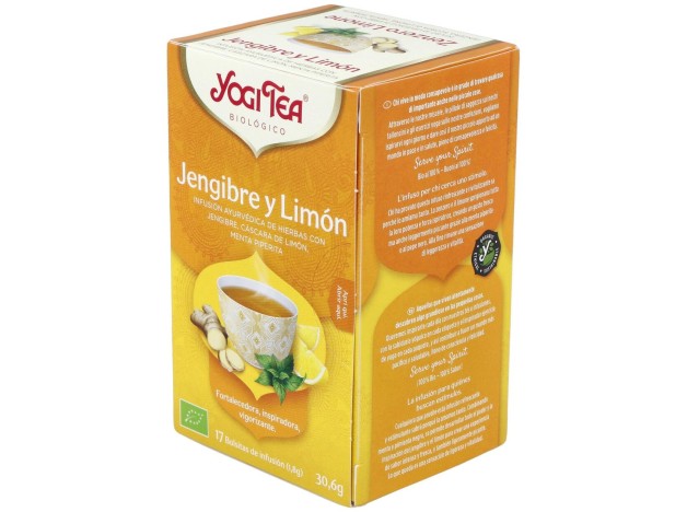 Yogi Tea Jengibre Y Limon 17Infusiones