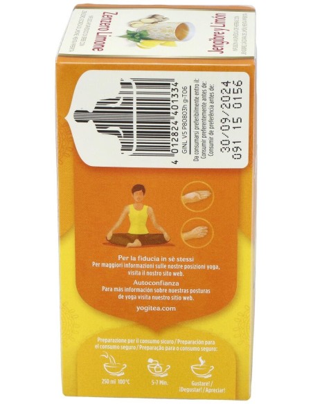 Yogi Tea Jengibre Y Limon 17Infusiones
