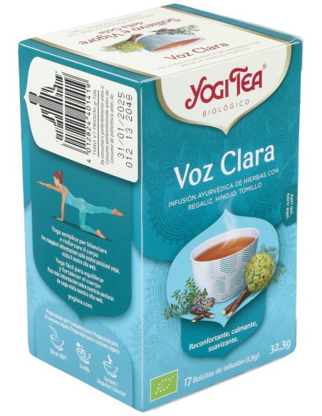 Yogi Tea Voz Clara 17Infusiones