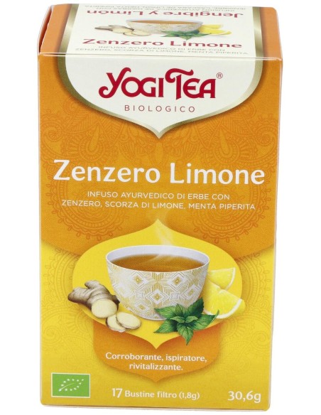 Yogi Tea Jengibre Y Limon 17Infusiones