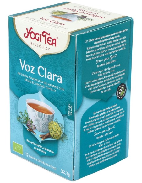Yogi Tea Voz Clara 17Infusiones
