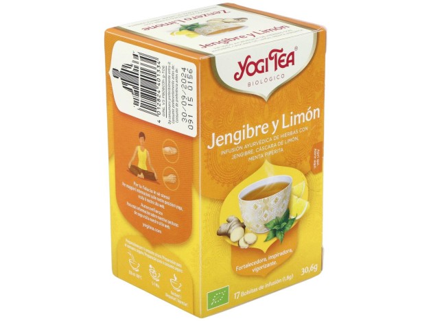 Yogi Tea Jengibre Y Limon 17Infusiones
