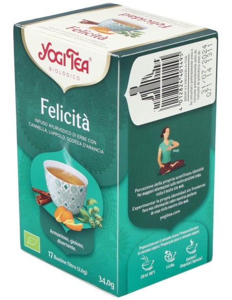 Yogi Tea Felicidad 17Infusiones