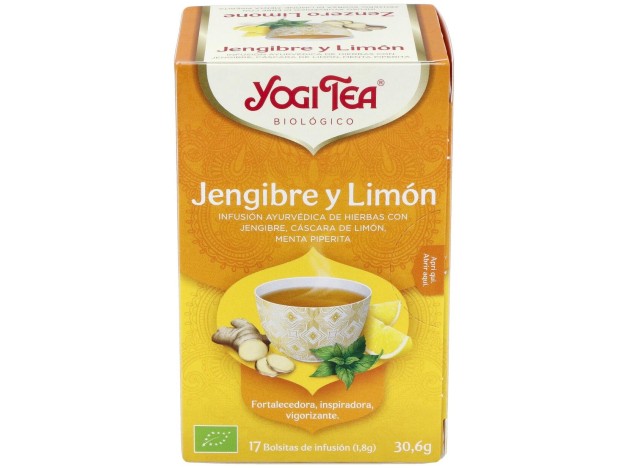 Yogi Tea Jengibre Y Limon 17Infusiones