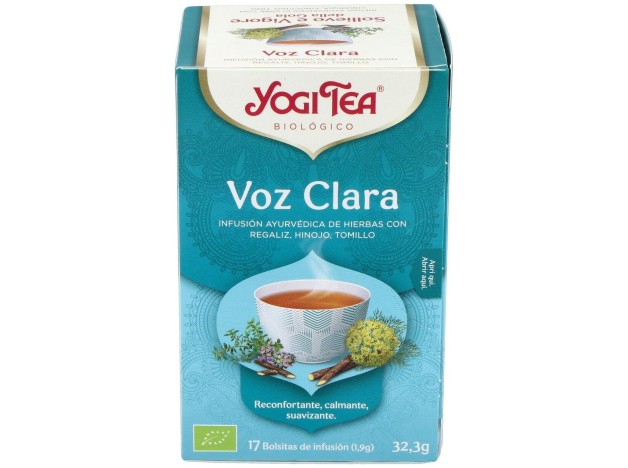 Yogi Tea Voz Clara 17Infusiones