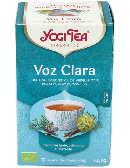 Yogi Tea Voz Clara 17Infusiones