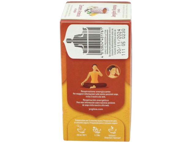 Yogi Tea Jengibre-Naranja-Vainilla 17Infusiones