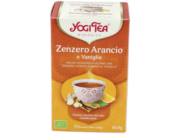 Yogi Tea Jengibre-Naranja-Vainilla 17Infusiones