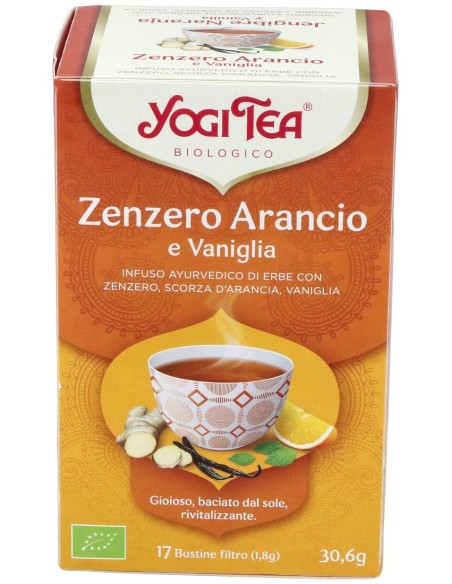 Yogi Tea Jengibre-Naranja-Vainilla 17Infusiones